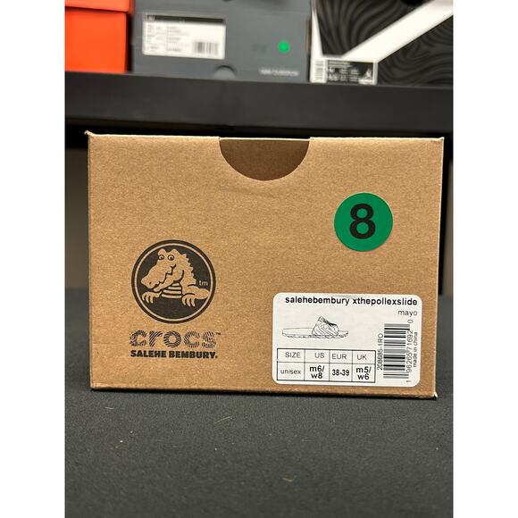 Crocs X Salehe Bembury Pollex Slide Mayo / Size 6M(8W)/ Brand New